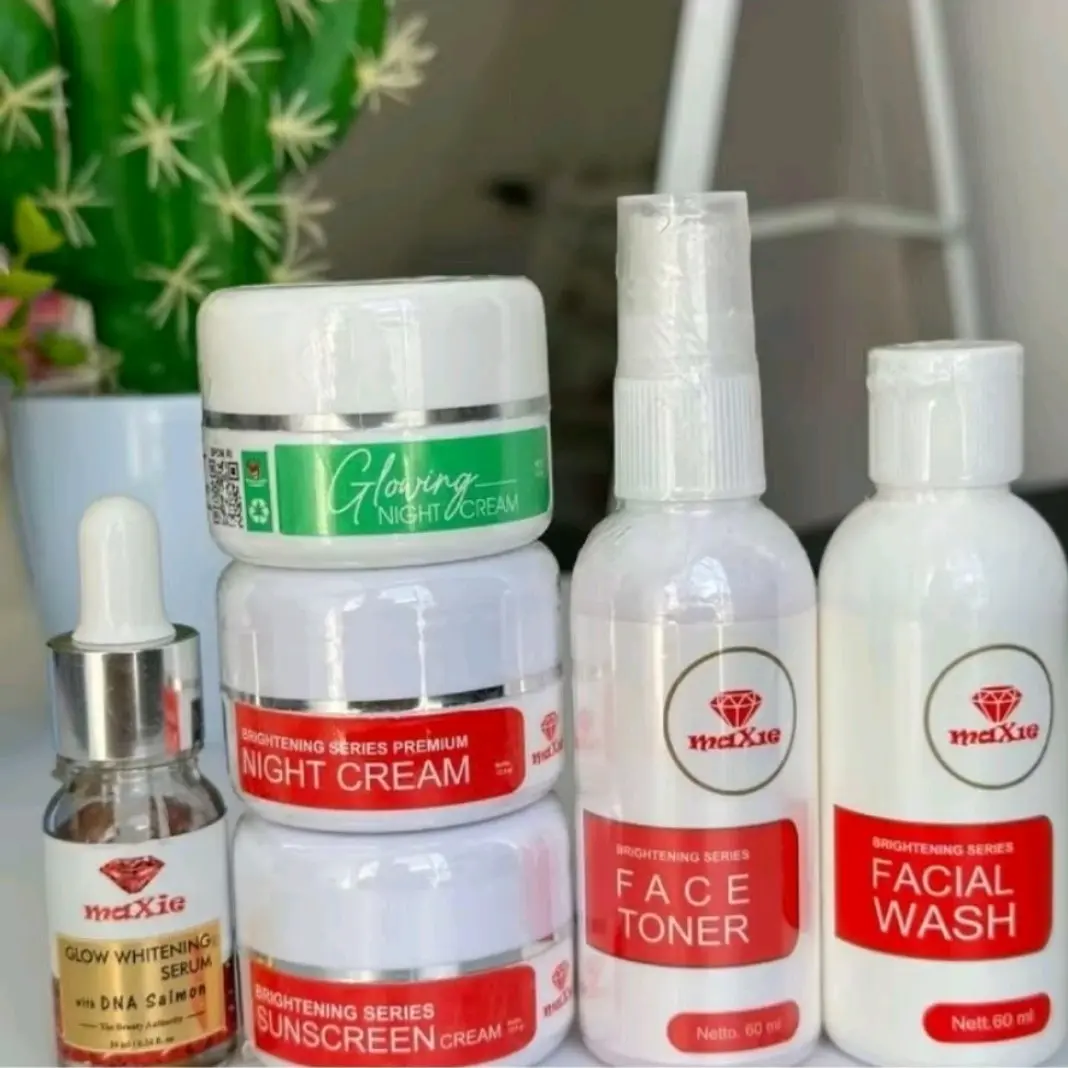 6 IN 1 Maxie skincare paket lengkap anti flek 100% original