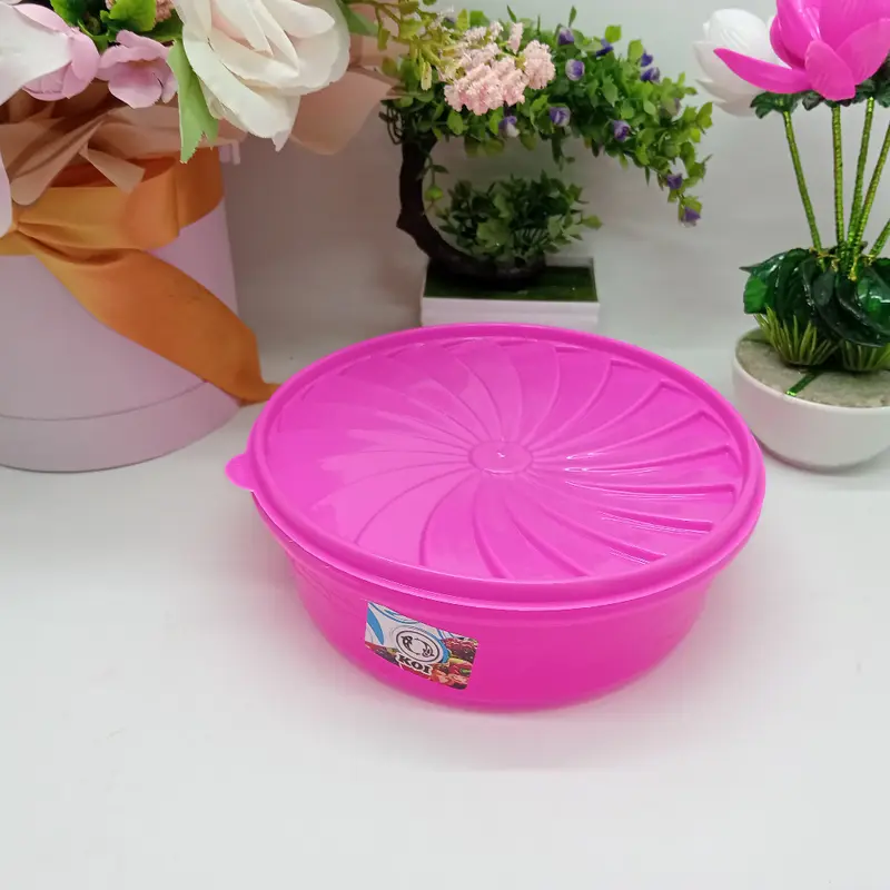 Paket 3 Pcs - Sealware 2 Liter KOI Kotak Makanan Bulat Plastik BPAFREE FOODGRADE 3
