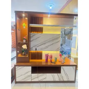 Backdrop Vagetoz / Bahan Multiplek / Uk 1.8 m tinggi 2.1 m maksimal tv 50inch