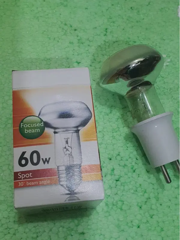 LAMPU PENGHANGAT SPOT NR 63 60 WATT / LAMPU SPOT 60 WATT LAMPU PENGHANGAT CHICKEN ,GORENGAN , HEWAN PELIHARAAN DAN RUANGAN 4