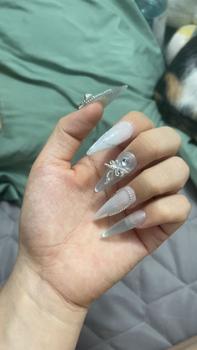 Product Review of (T-38)nail book thiết kế giá rẻ by chichi nail hút mắt mèo đính cham xinh lung linh from P**h 0