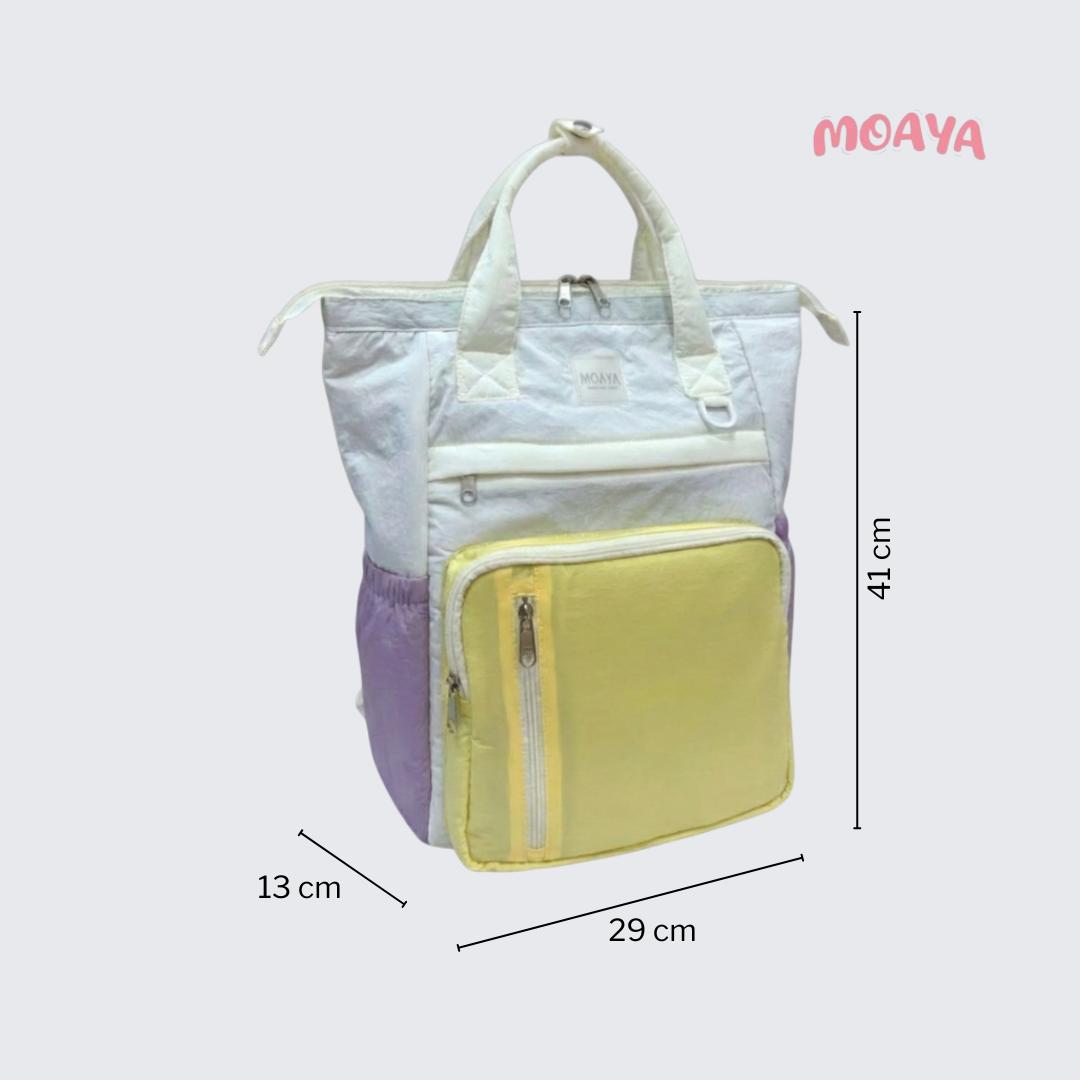 MOAYA MILVA BACKPACK RANSEL WANITA | Tas Punggung Korean Style Water Resistant MOAYA MILVA BACKPACK RANSEL WANITA | Tas Punggung Korean Style Water Resistant