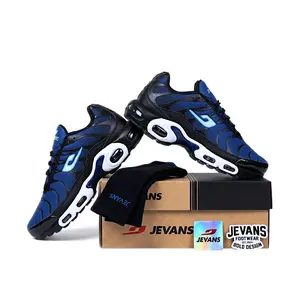 Jevans Sepatu Jvs-Tn Sneakers Kasual Pria Wanita Model Casual Outdoor Terbaru Bahan Premium Anti-Slip Hitam - Shoes Snekers Running Olahraga Sport