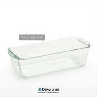 Gambar Dekoruma FUSHI Rectangle / Wadah Persegi Panjang Kue / Tempat Kue Rectangle 1.5L dari Dekoruma Official Store Kab. Bekasi 4 Tokopedia