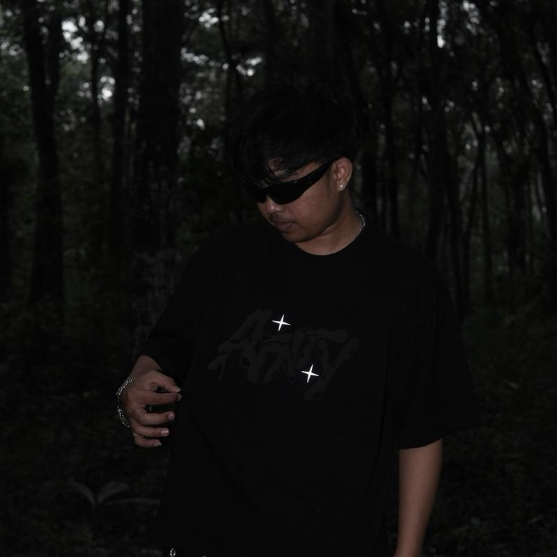 AFNTY.ID | T-SHIRT OVERSIZED BOXY & REGULAR| AFNTY PUFF INK + REFLEKTIF COTTON COMBED 20s Atasan Nyaman Unisex Pria Wanita 2