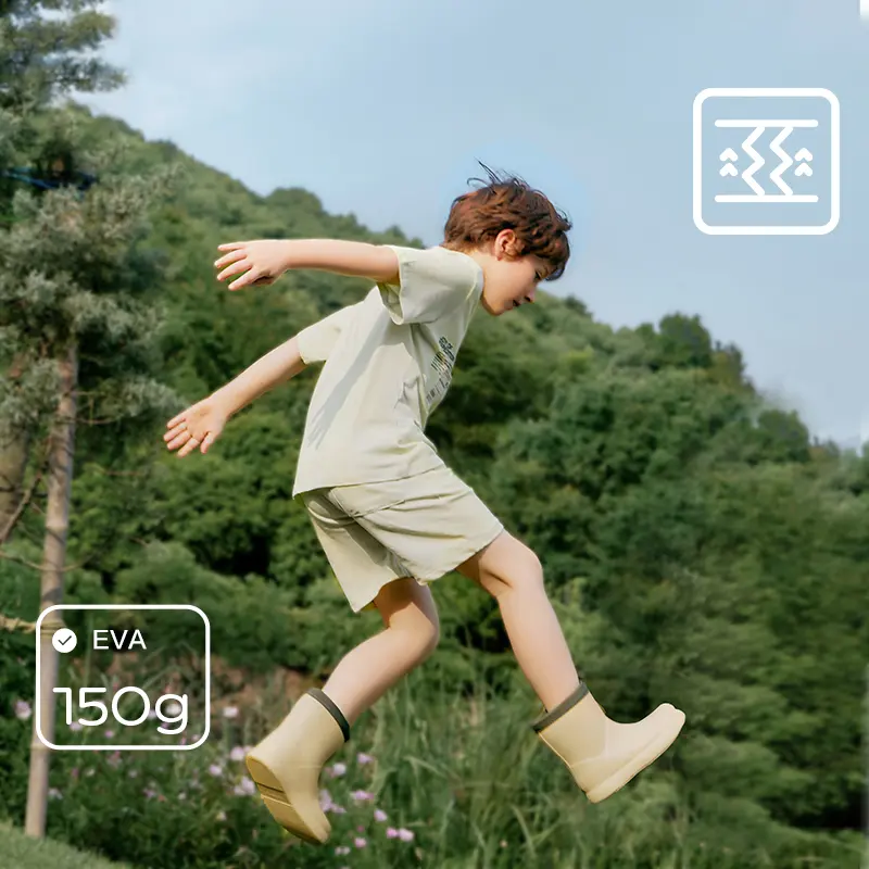 Ủng đi mưa cho trẻ em, KOCOTREE, Thiết kế dễ thương, Không thấm nước và chống trượt, Làm bằng EVA, Thích hợp cho trẻ em và trẻ sơ sinh, Lý Tưởng cho những ngày mưa, Lý Tưởng cho trường học và du lịch, KQ24073 5