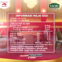 Gambar SAORI Saus Oriental Tiram Pouch 500ML (1pcs) - Dengan Ekstra Tiram Asli Berkualitas - Rasa Gurih Manis Asin Yang Seimbang dari Ajinomoto Official Store Kota Depok 5 Tokopedia