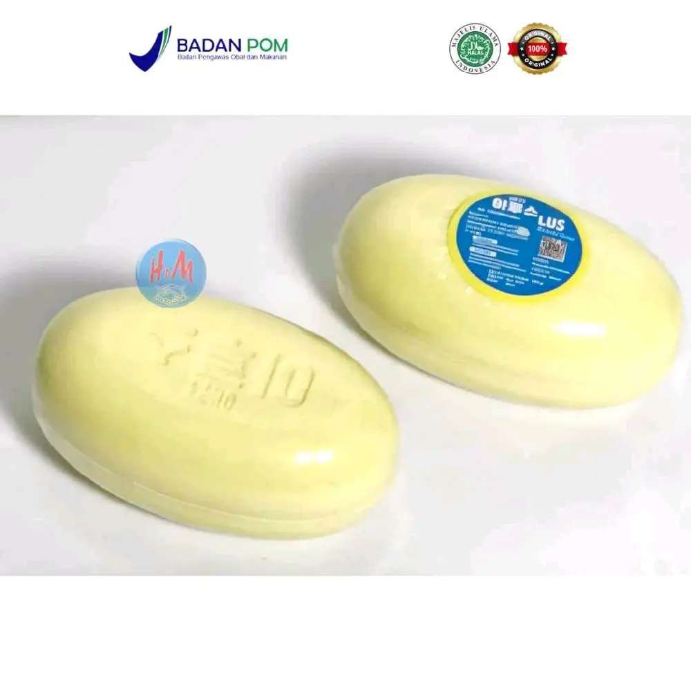 Sabun Batang Korea Glowing / Pemutih & Pencerah Badan Dan Wajah BPOM