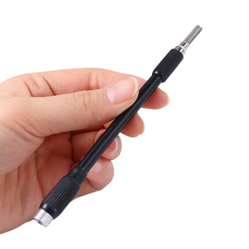 Flexible 4mm Hex For Electronic Drill Power Tools Drill Bit Universal Extension Rod Screwdriver Shaft Screwdriver Bit Holder