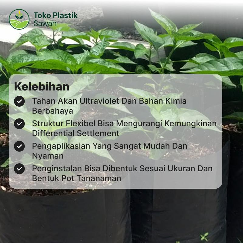 POLYBAG / POLIBAG / POLIBEG MEDIA TANAM BERBAGAI UKURAN 3