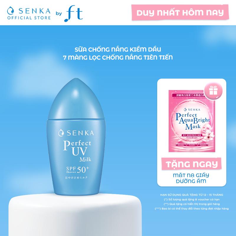 Sữa chống nắng kiềm dầu SENKA PERFECT UV MILK A 40ML