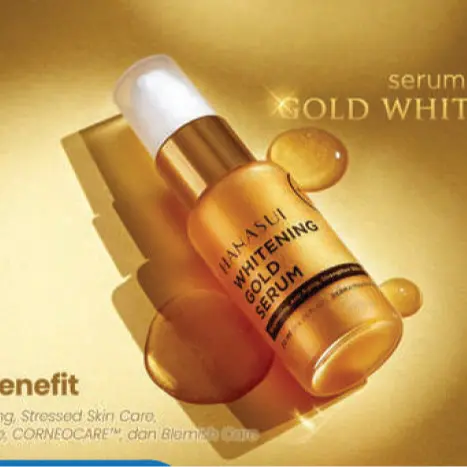 HANASUI SERUM GOLD | ANTI AGING- MENCERAHKAN
