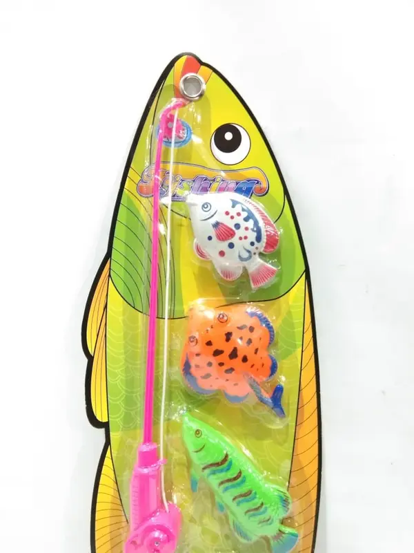 mainan anak pancingan ikan 4pcs - b539  isi 4 pcs / mainan pancingan / mainan mandi pancingan anak 1