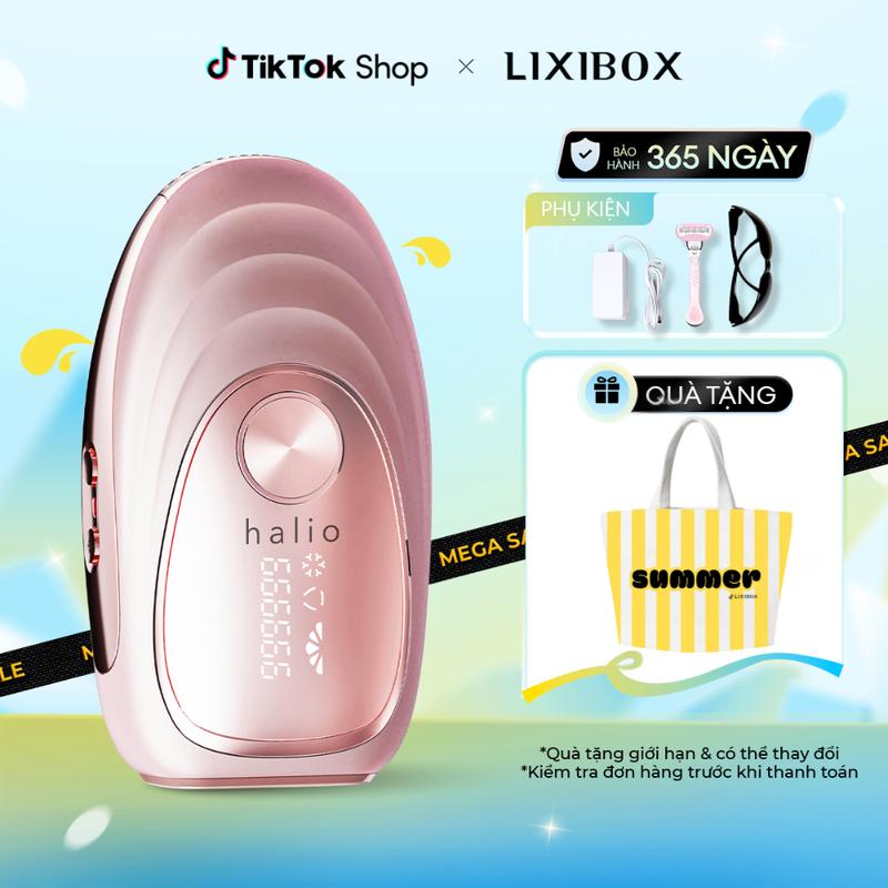 Máy Triệt Lông Băng Lạnh Cá Nhân Halio IPL Cooling Hair Removal Device - Phù hợp cho Da Nhạy Cảm - lixibox