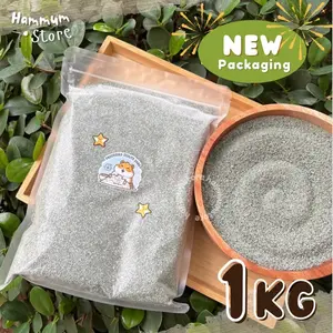 PASIR ZEOLITE Hamster Hello Syrian No.1 (sudah diolah) | Pasir Mandi Hamster | Toilet Hamster | Zeolit Pasir