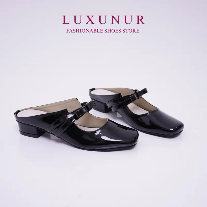 Sandal  wanita hils - Syaqila LUXUNUR wanita hak tahu  santai nyaman 7