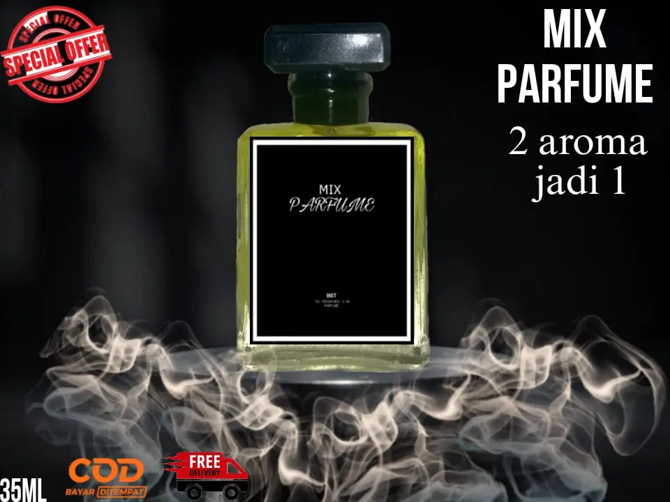 MIX PARFUME D.BLUE+SCANDAL TAHAN LAMA 35ML FREE EXSTRA BUBLEWARP Perfume Pria Terwangi Wangi Wanita Pewangi