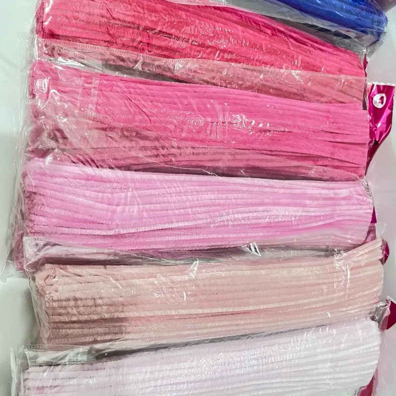 BULU MERCY KAWAT BULU BUNGA warna warni 1pack isi 100 pcs Kerajinan art n craft panjang 30cm 7