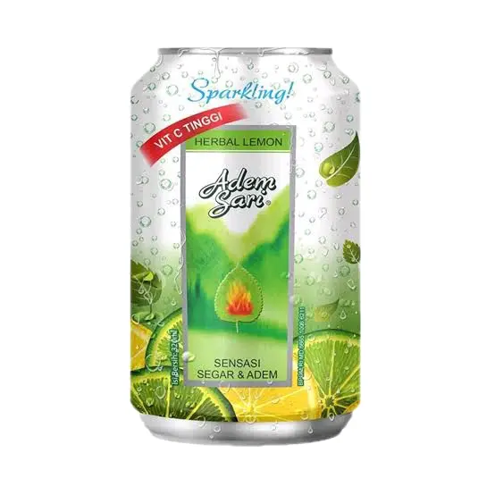 Adem Sari Herbal Lemon 320ml (Paket 1 Karton Isi 24)