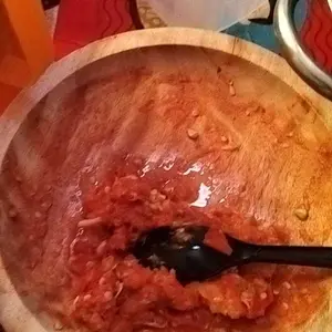 Cobek Kayu Plus Ulekan Mulai Ukuran 13 cm sampai 20 cm - Alat Masak Tradisional