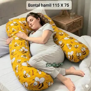 BANTAL HAMIL UKURAN 115 x 75 cm.Bantal ibu hamil.Matternity pillow.
