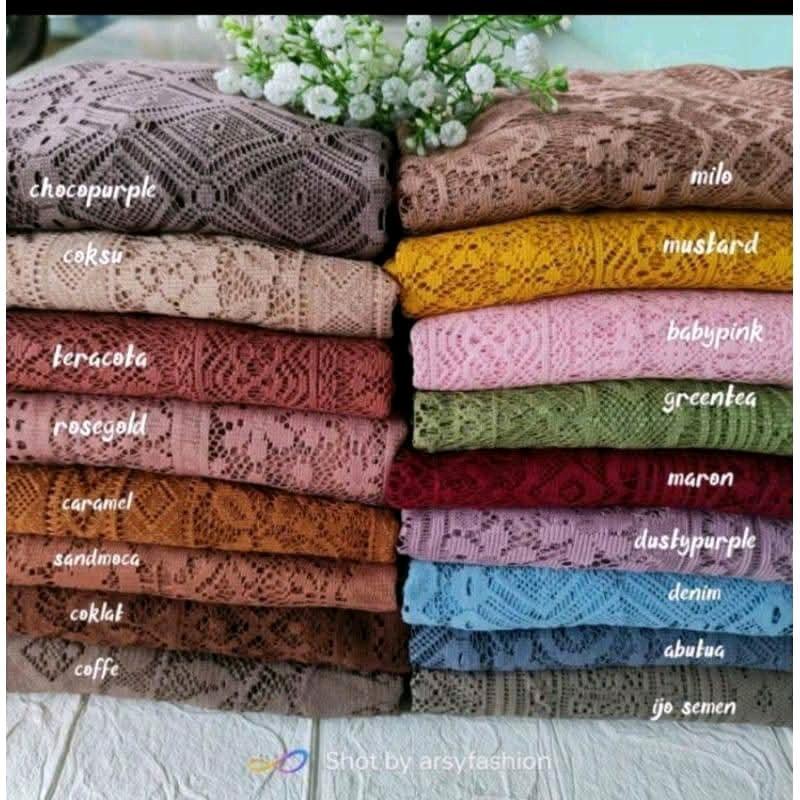 Cardigan burkat Cardigan wanita Long outer burkat lengan balon Kardigan Panjang Muslim  Baju Remaja Fit Casual Kondangan Atasan Dress 3