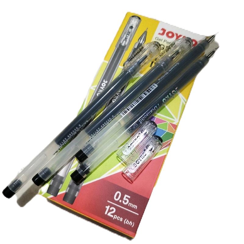 Pulpen Gel Joyko Gp-212 IDiamond 0.5 mm / Pcs Stationery Tinta 4