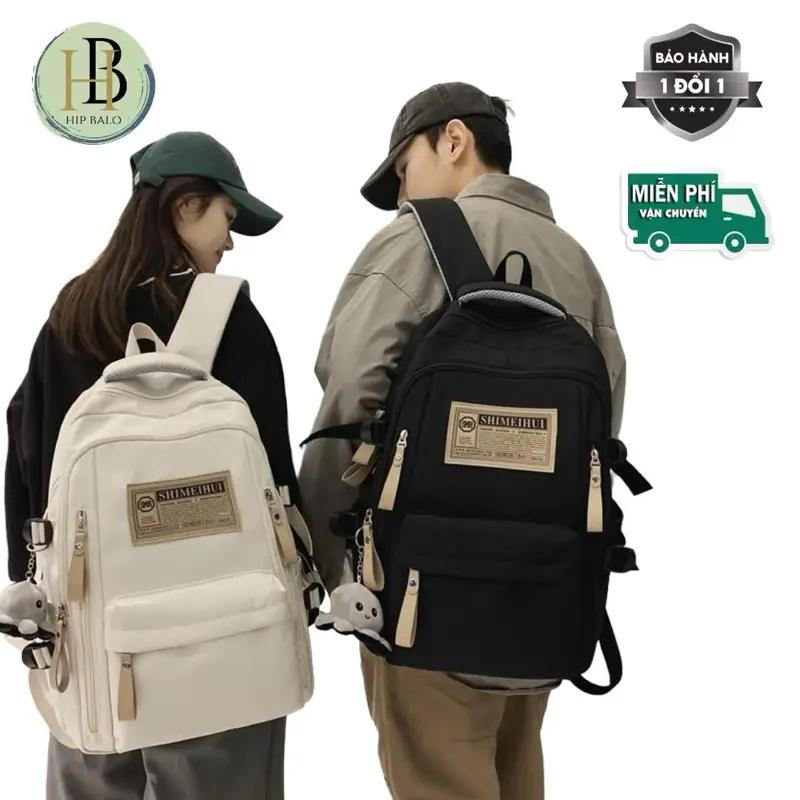 Balo Hàn Quốc siêu đẹp, phong cách thanh lịch, chất liệu vải oxford dày dặn, dung tích rộng rãi - Backpack, Đeo Vai