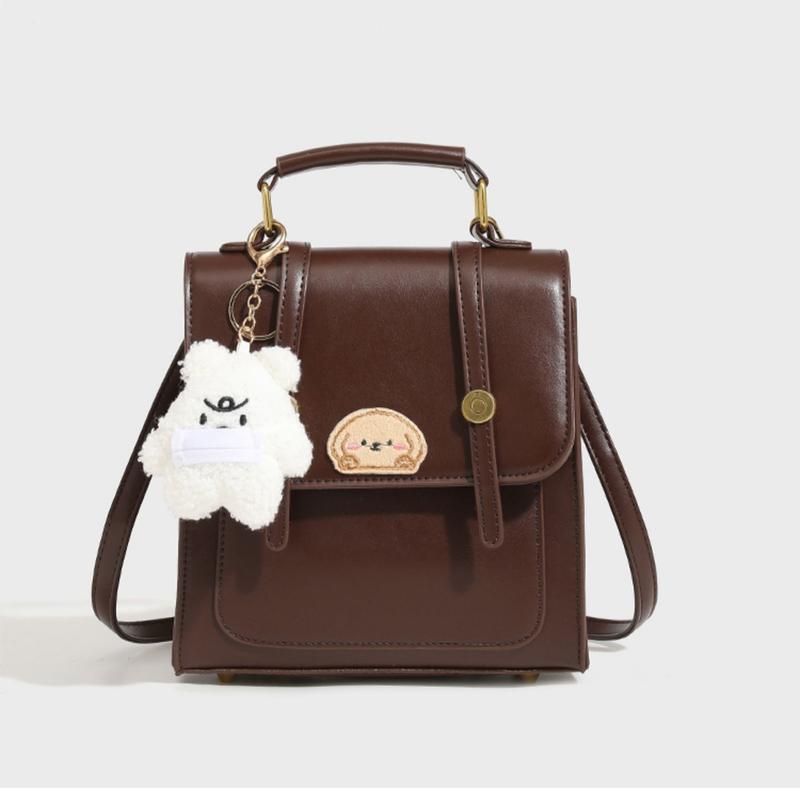 Ransel Remaja Gaya Korea Fashion Ransel Kanvas Kasual Ransel Wanita backpack laptop Ransel Laptop Sekolah 8