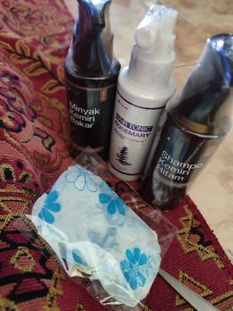 Product Review of [PAKET KOMPLIT] Minyak Kemiri bakar Shampoo & Hair Tonic Rosemary 100ml -  membantu Melebatkan, Menebalkan, Menghitamkan, Mengatasi Rontok & Ketombe, Perawatan Brewok & Jenggot vitamin rambut from M**🐼 1