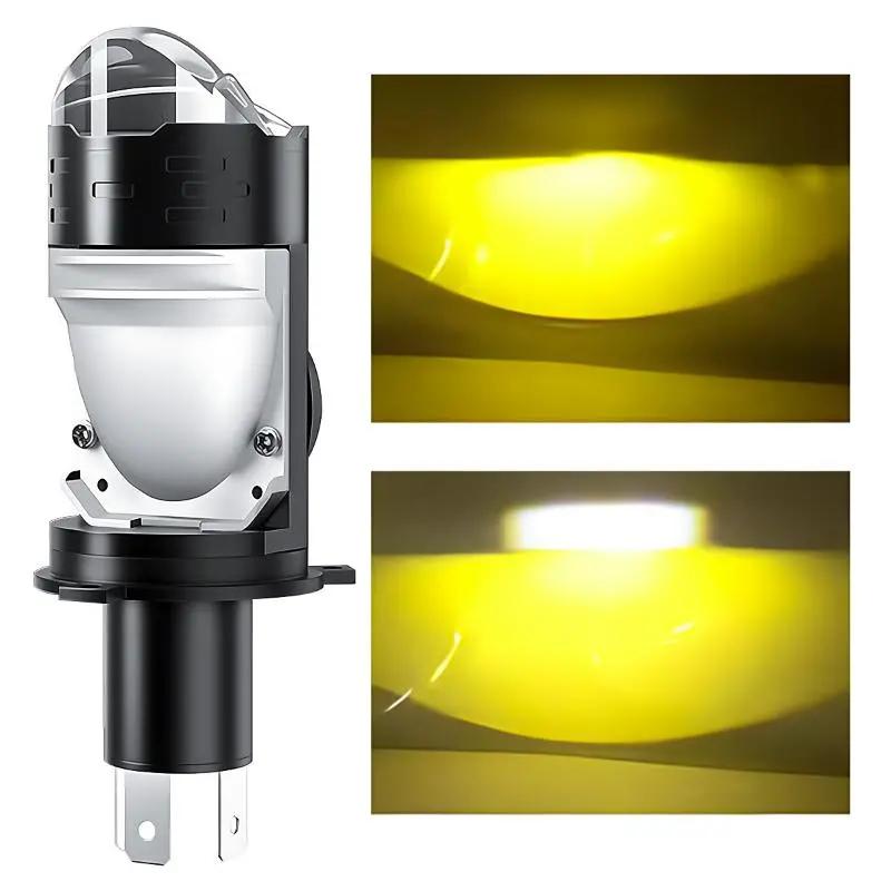 70 Wát H4 led ống kính cường độ cao Mini bi LED chiếu đèn pha bóng đèn với…