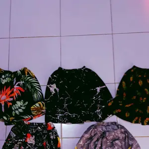 Boxer Celana Pendek  5 Pcs Cowok Cewek Celana Tidur Motif Santai Surfing Polymicro Short Pria Dewasa Piyama Setelan Panjang Katun