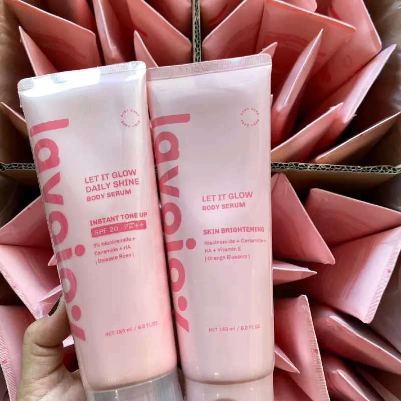 Lavojoy Instant ToneUp(day) dan Brighten(night) mencerahkan dan melembutkan 4