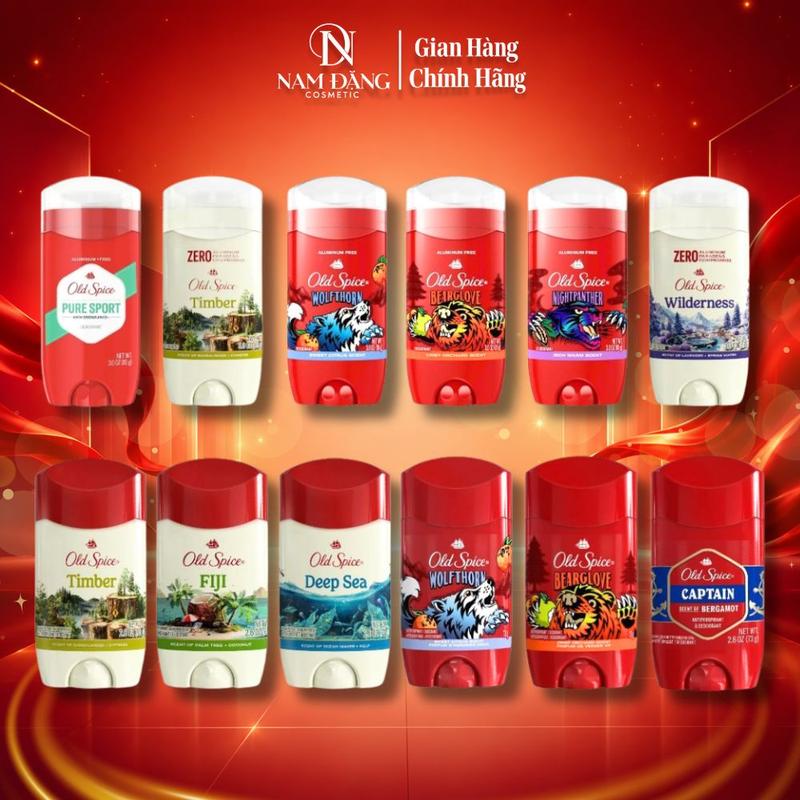 Lăn Khử Mùi Old Spice 85g-73g nhiều mùi hương