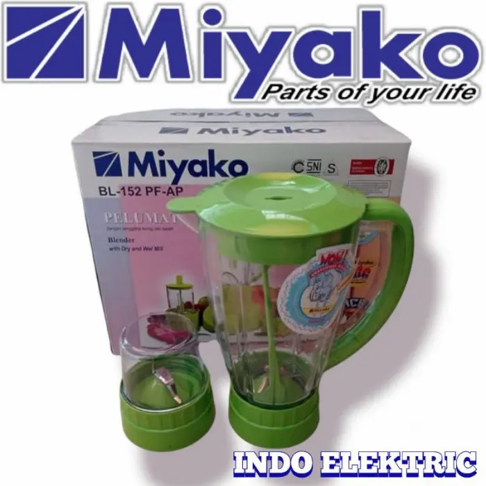 Promo Set Gelas Jus + Gelas Bumbu Blender Miyako