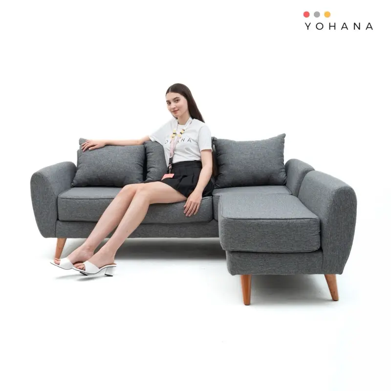 Yohana Sofa Arabela L Sudut 3 Dan 2 Dudukan Minimalis 0
