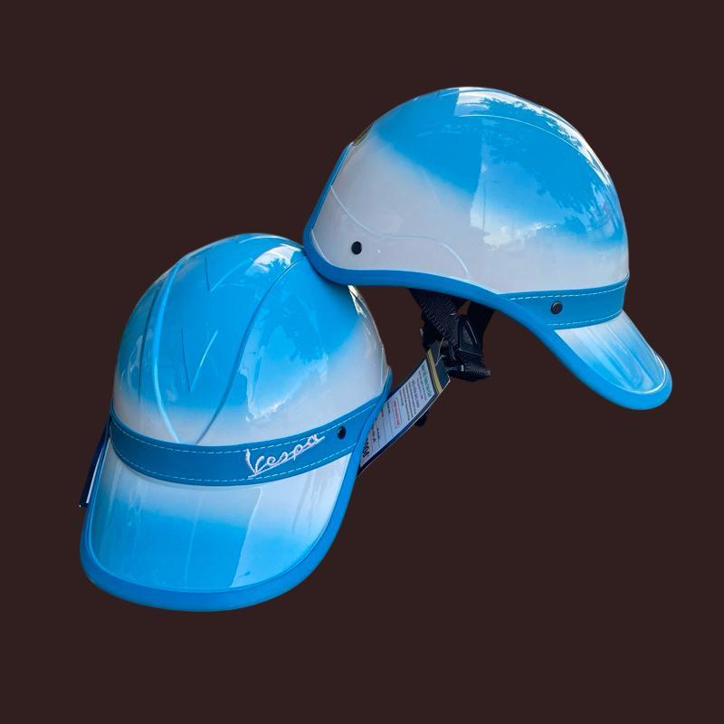 XẢ KHO Vespa Mũ bảo hiểm luoi trai Vespa nam nữ thời trang nhiều màu lựa chọn phong cách nhẹ nhàng đơn giản chất liệu nhựa ABS chống va đập
