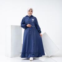 Gambar Jas Hujan Gamis Wanita Muslimah Syari Bahan Tebal Anti Rembes - HITAM, M dari Zotta Indonesia Kab. Kebumen 4 Tokopedia