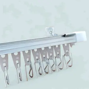 batang gorden fullset tiang gorden vitrase alumunium untuk jendela dan pintu 50cm- 75cm -100cm -120cm -150cm -200cm