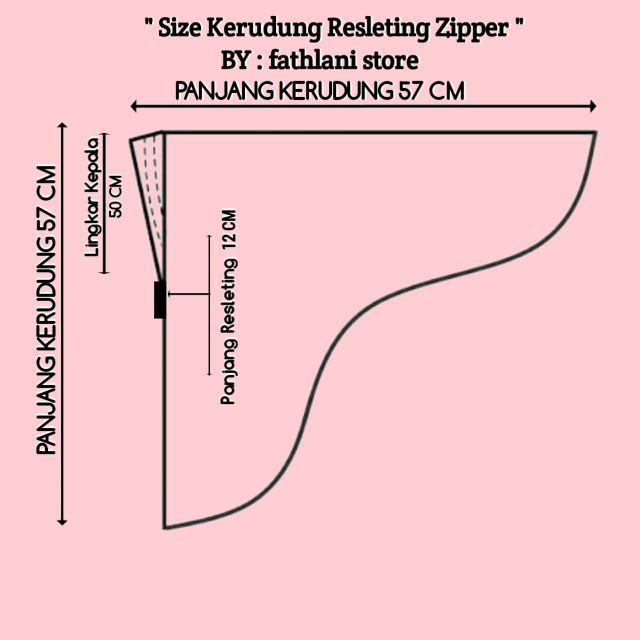 Product Introduction of | Bisa COD | hijab segi empat resleting ziper motif / kerudung Ziper motif / Kerudung instan Voal Muslim Segiempat 0