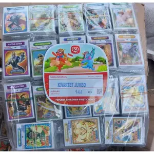 Mainan kartu kwartet kuartet jumbo merk DG isi 32pcs