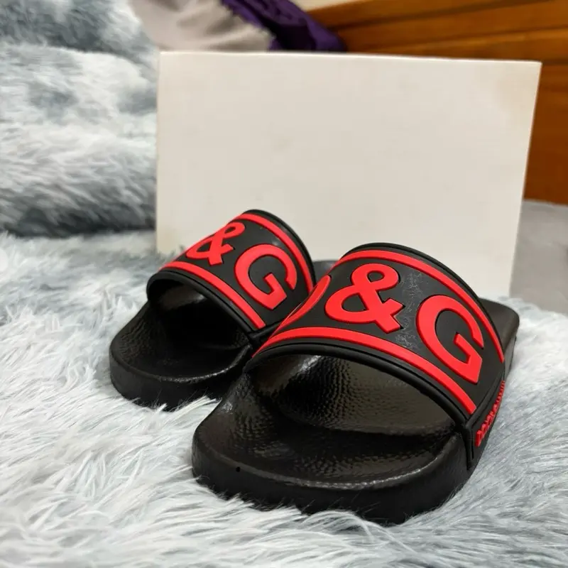 Dép lê Đờ và Gờ 1984 đế một lớp quai mác loạn xạ Nam - Slipper, DéP 8