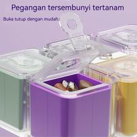 Gambar Kotak Obat Portable 8 Slot / Kotak Obat Kubus Magnetik Portable Daily Medicine Vitamin Pill Penyimpanan Obat Kubus Magnetic Anti Debu - Berwarna dari Vixplorn official Kab. Tangerang 4 Tokopedia