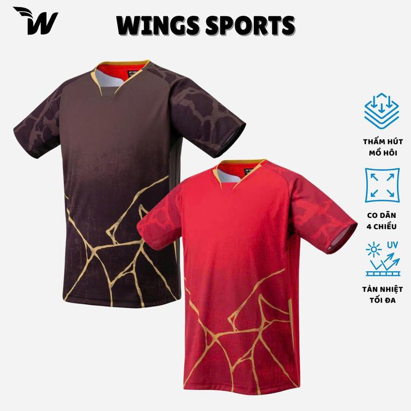 Áo cầu lông WA103 - tuyển Nhật 2 màu dành cho tập luyện và thi đấu 