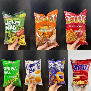 ORIENTAL SUPER RING / CHEESE BALLS / GREEN PEAS / ROTA PRAWN CRACKERS / CHICKEN RING / ROSTIK CHICKEN CURRY / ROSTIK