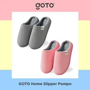 Goto [COD] Pompo Sendal Rumah Indoor Home Slipper Sandal Kamar Hotel Empuk