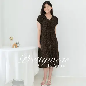 Edelweiss Dress Daster Busui Bumil Daster Murah Homedress Homewear Kekinian Baju Tidur Premium Midi Dress Pakaian Wanita Rayon Motif