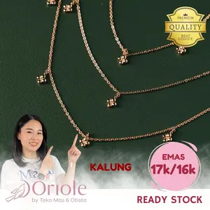 Kalung Emas Oriole Mynt Vol 2 - Rosegold 17k / Yellowgold 16k
