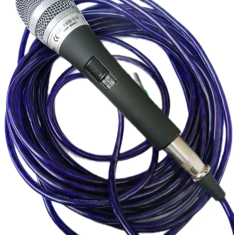 microphone bagus body full besi dan kabel panjang ukuran 10 meter 4
