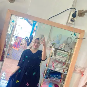 Midi dress kupu kupu India